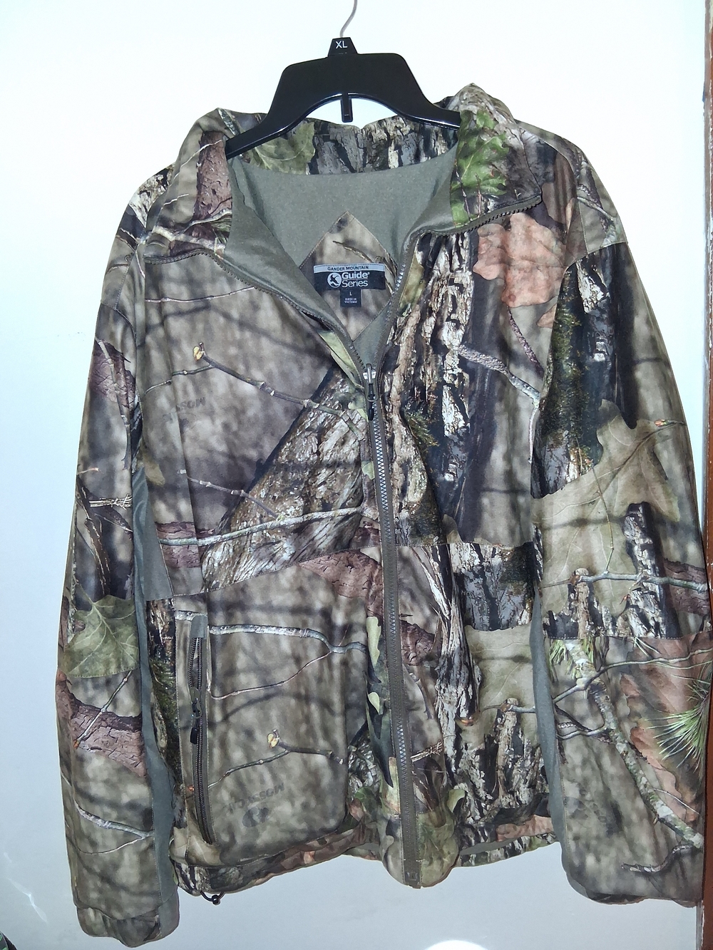 Men’s Gander Mountain Camo Full-Zip Jacket - Green Brown
